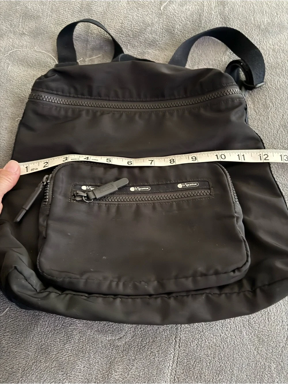 Lesportsac Black Nylon Mini Backpack